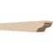 Ekena Millwork 6in. W x 4in. H x 28in. L Garner Woodgrain TimberThane Rafter Tail, Primed Tan RFTUR06X04X28GARRCPR - alternate 1